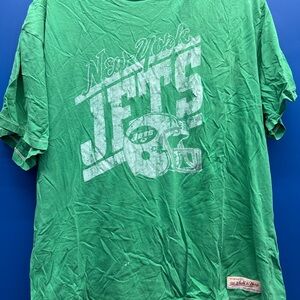 Mitchell and Ness jets t shirt